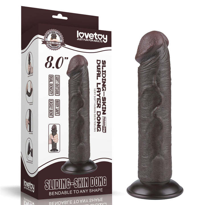 Dildo Realistico Glidrax 20 cm