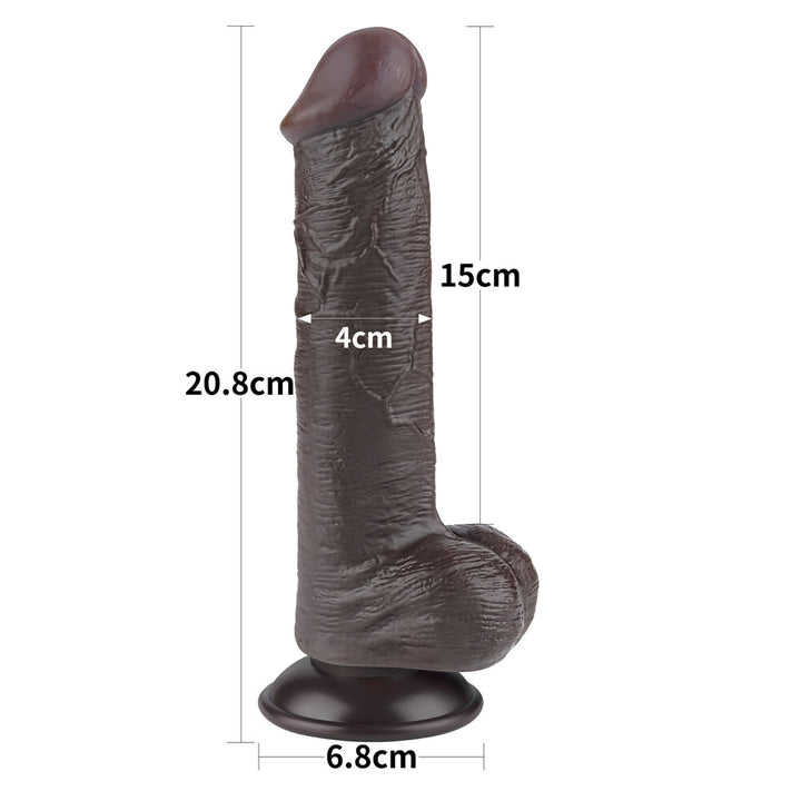 Realistischer Dildo Mocha 21 cm