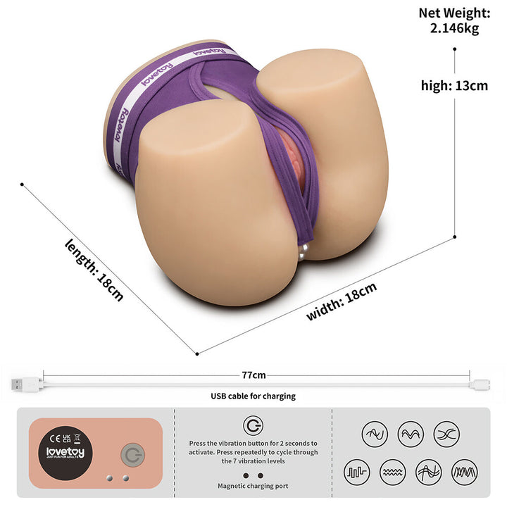 Vagina Artificiale Sensation Pulse Amber