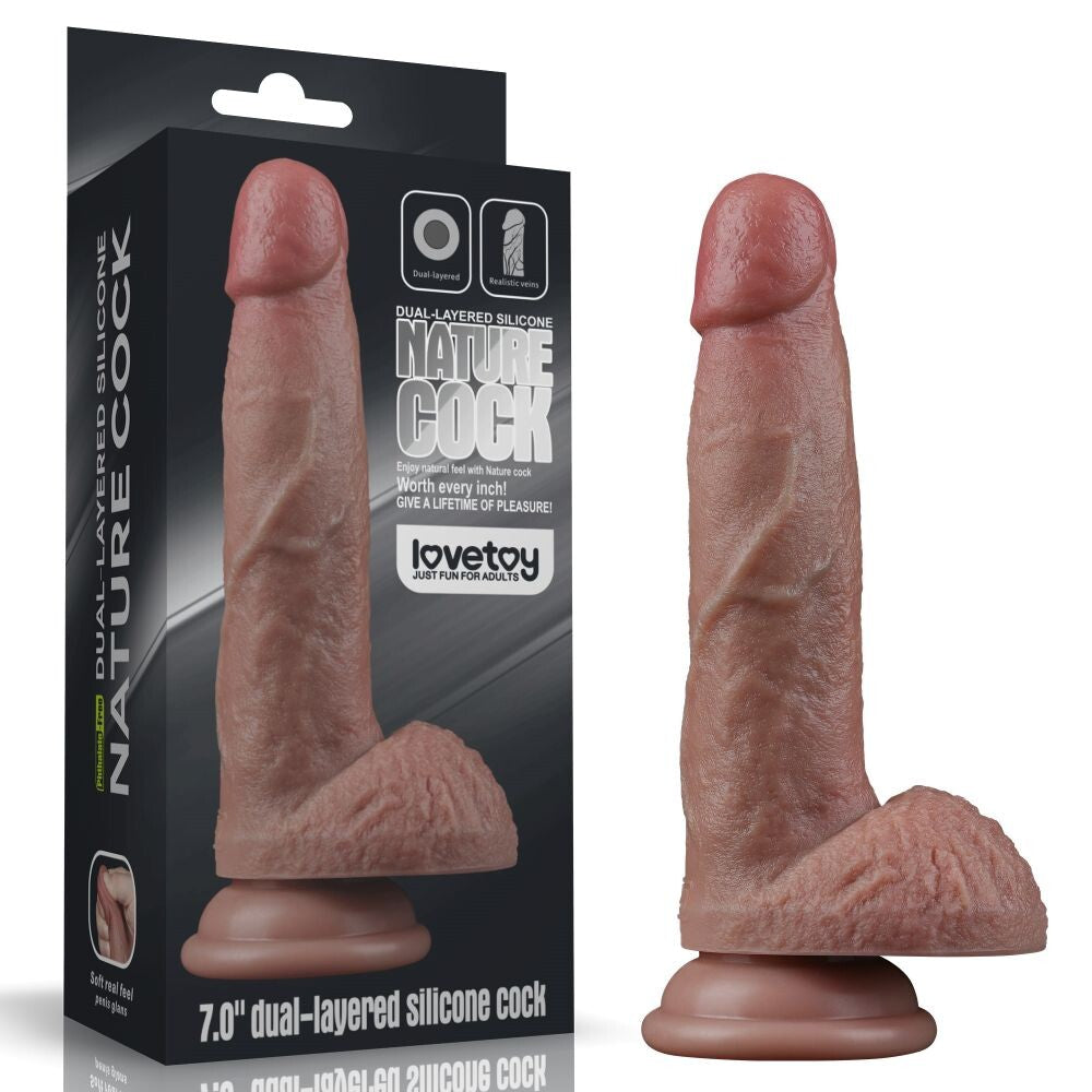 Realistischer Dildo Blaze 18,5 cm