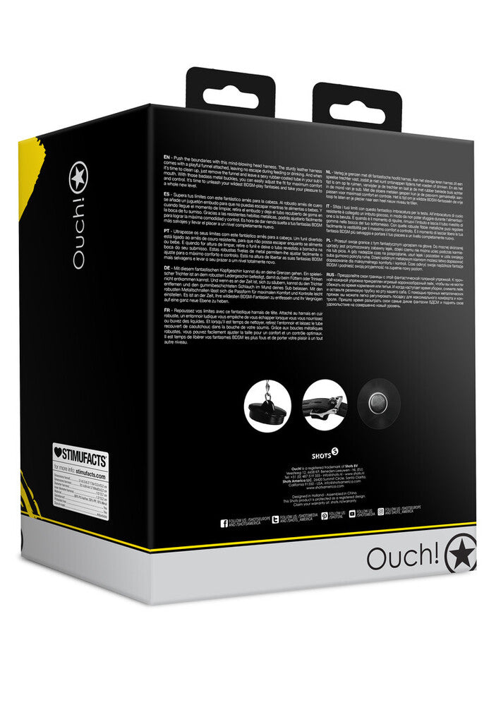 Maschera Bondage con Imbuto Xtreme