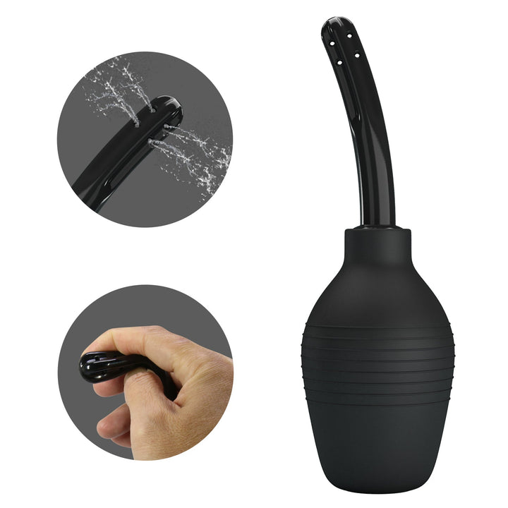 Il Bruco | Kit Vibryz: Doccia Anale BLKC