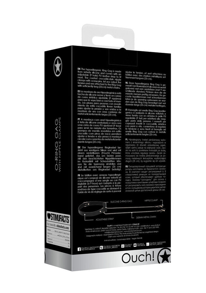 Morso Bondage con Pinze O-Ring