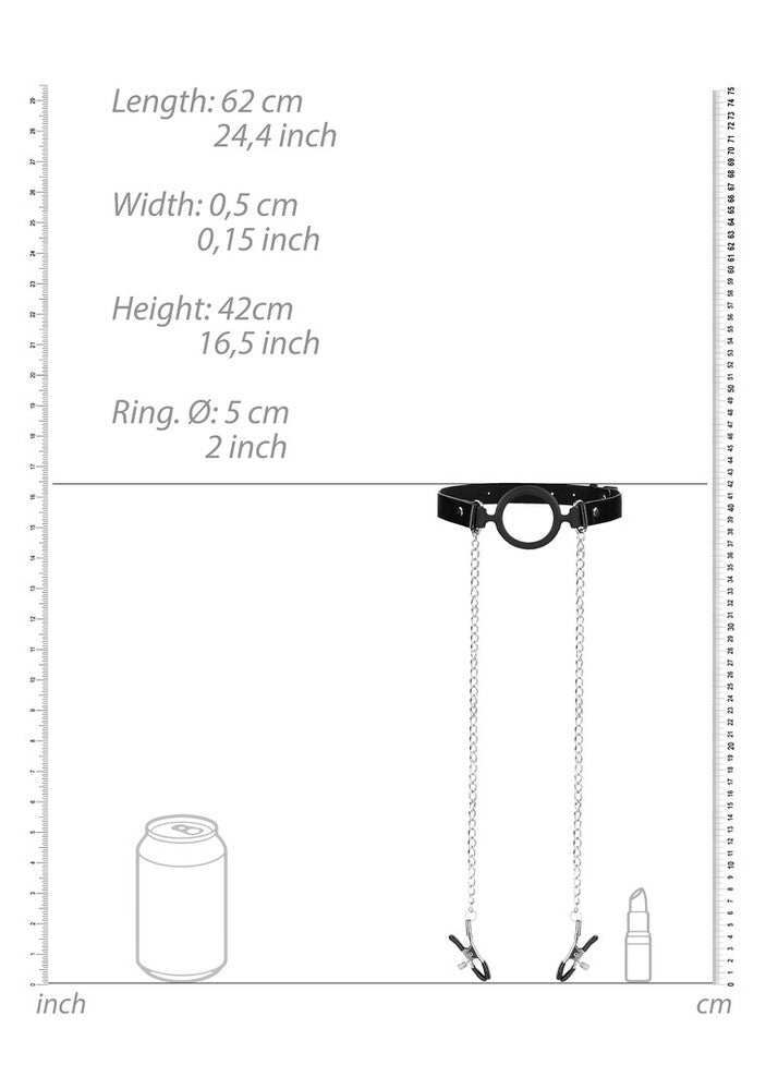 Morso Bondage con Pinze O-Ring
