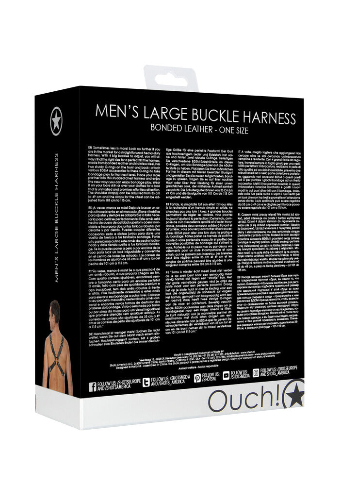 Harness Uomo Large Buckle