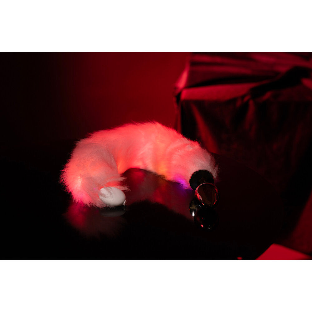 Plug Anale con coda Light-up Fox Tail