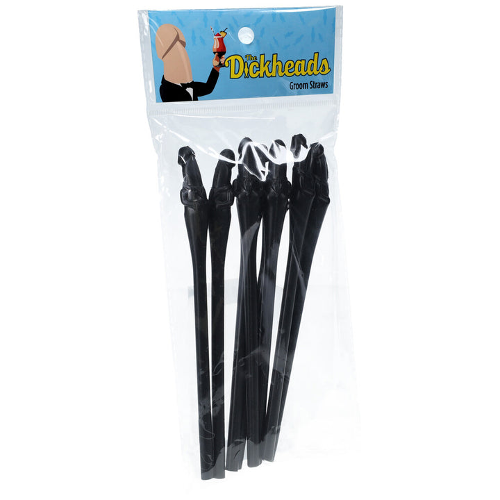 Penis-Strohhalme für den Bräutigam