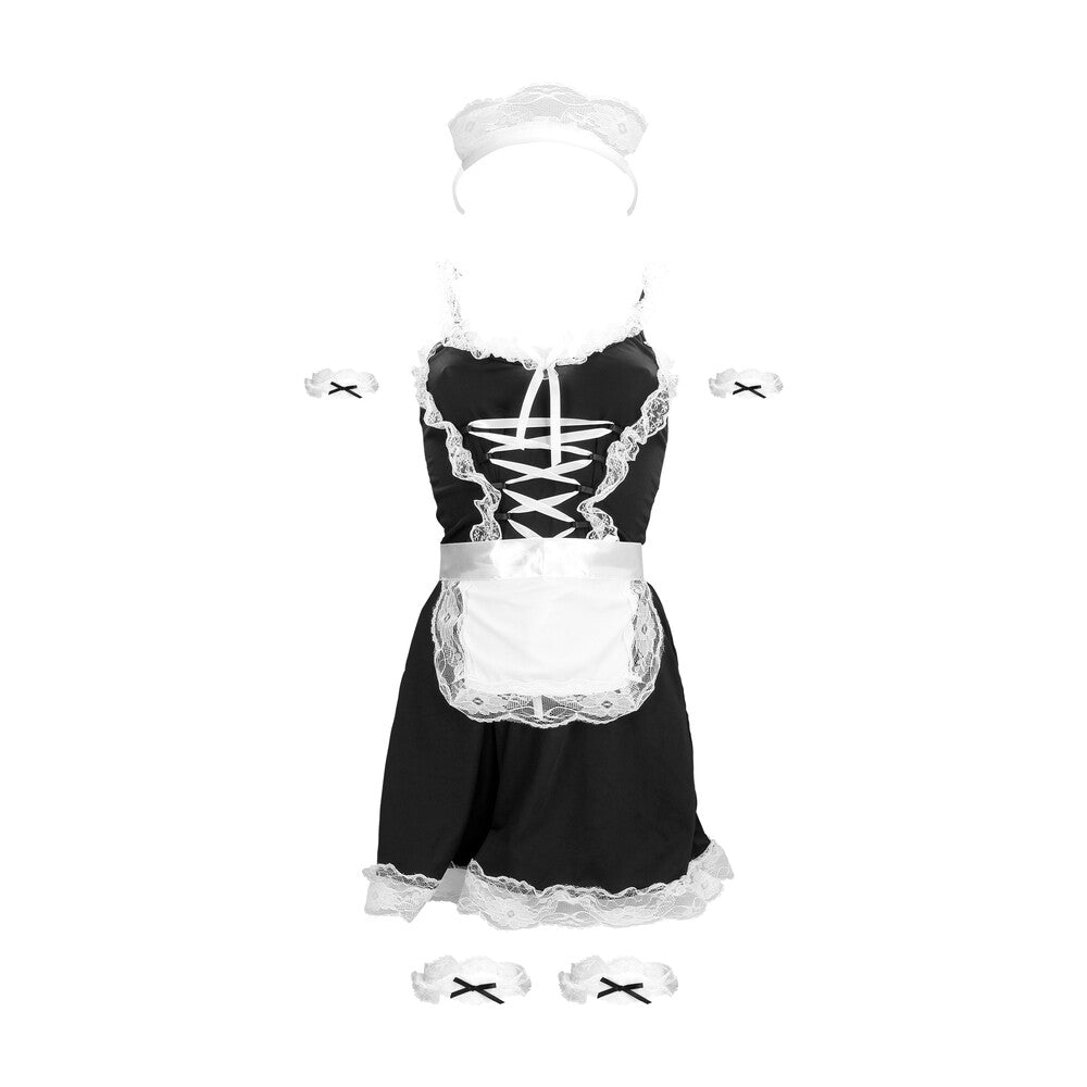 Servizio in Camera | Kit Vibryz: Costume Sexy Cameriera