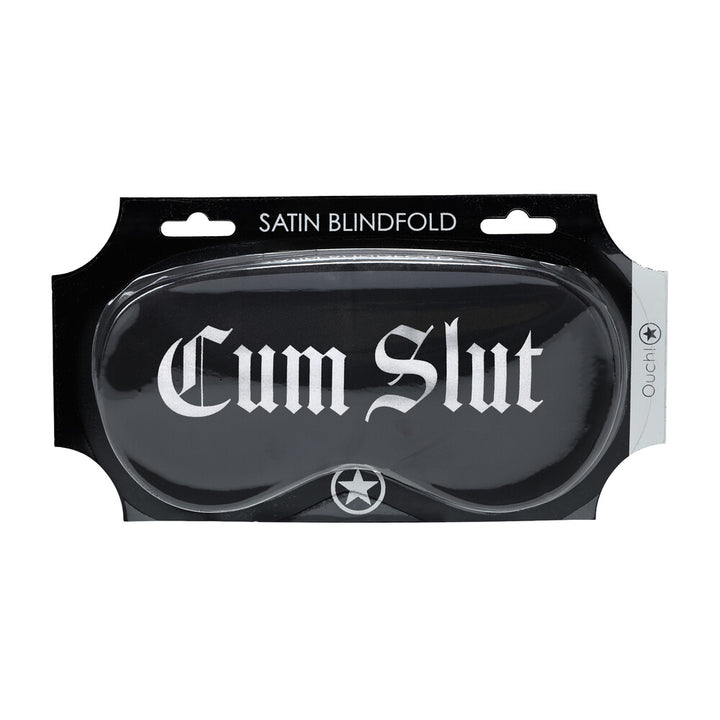 Sexy Cum Slut Maske bedruckt