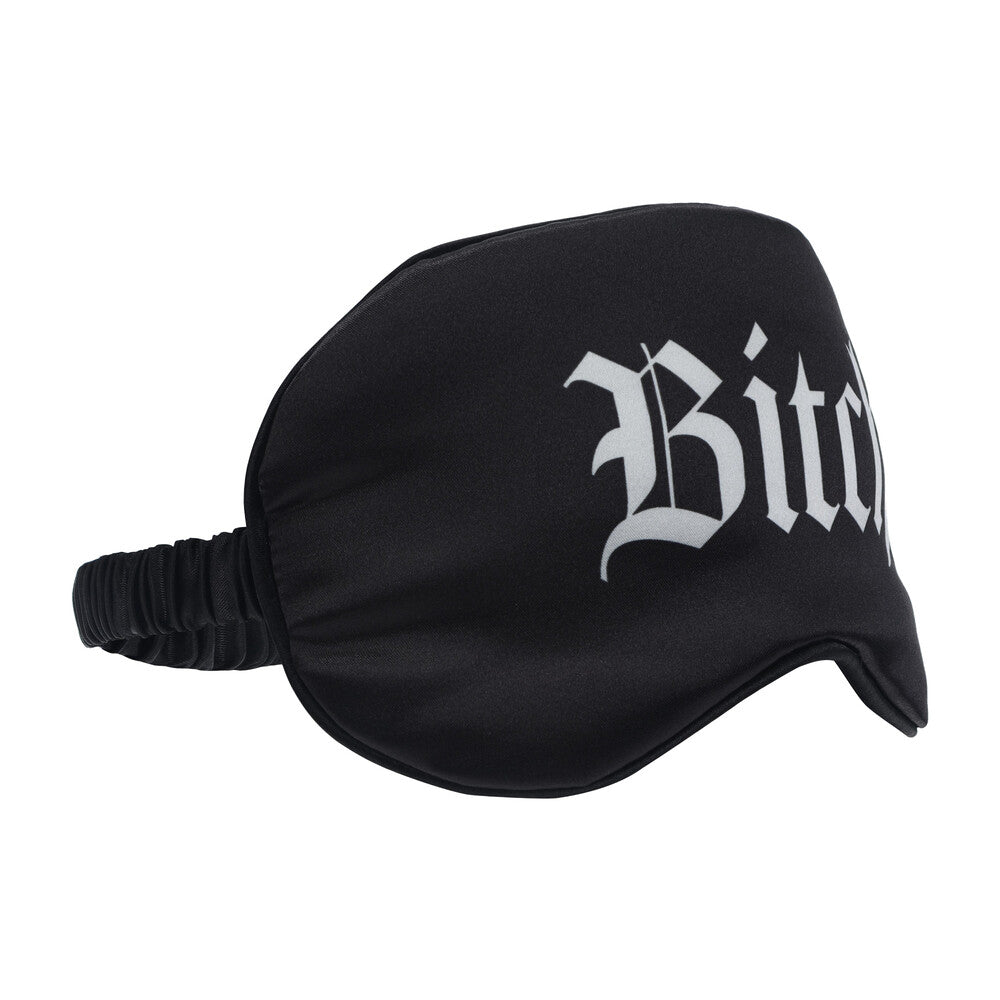 Maschera Sexy Bitch-Printed Satin