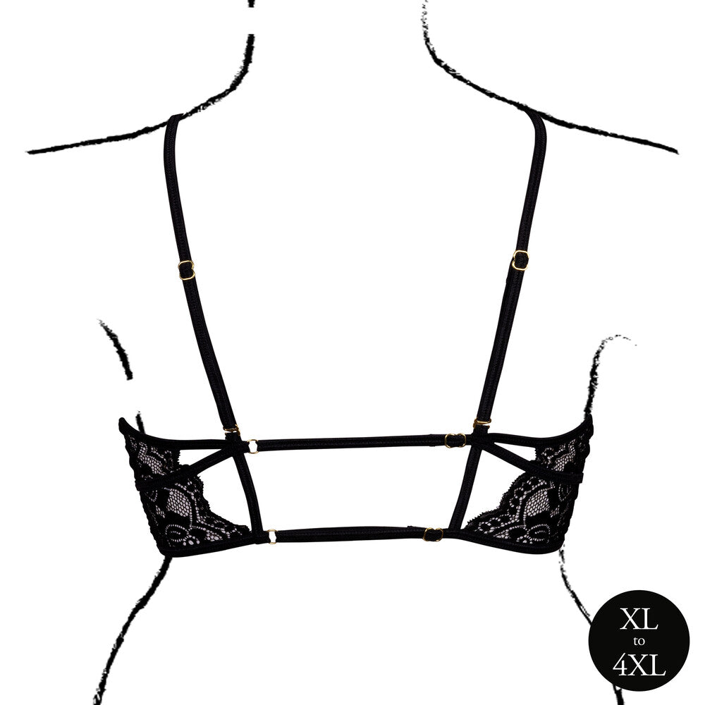 Sexy Open-Cup-Triangel-BH