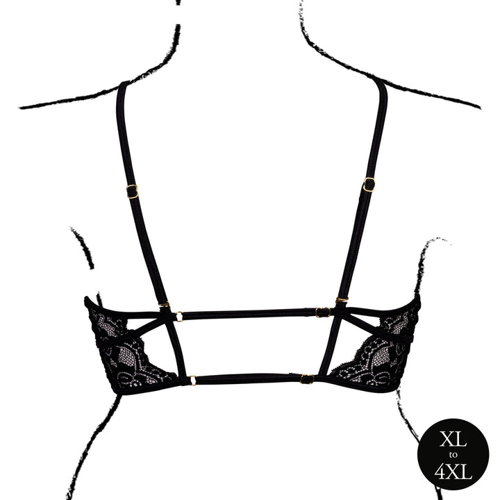 Sexy Open-Cup-Triangel-BH