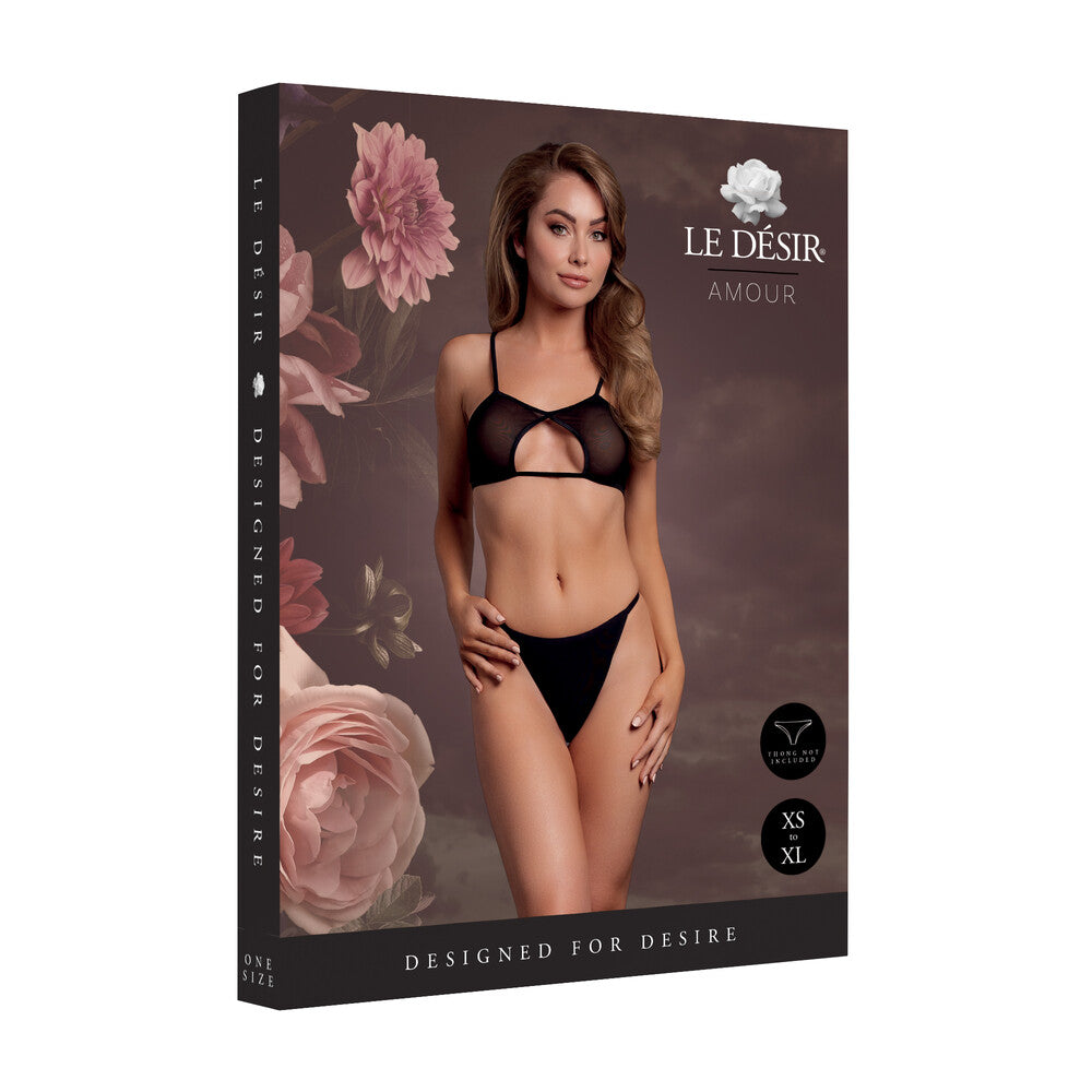 Reggiseno Sexy Keyhole Mesh