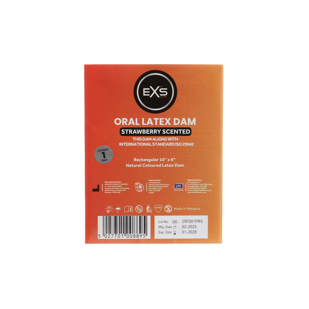 Dolce in Bocca | Kit Vibryz: EXS Oral Dams Fragola