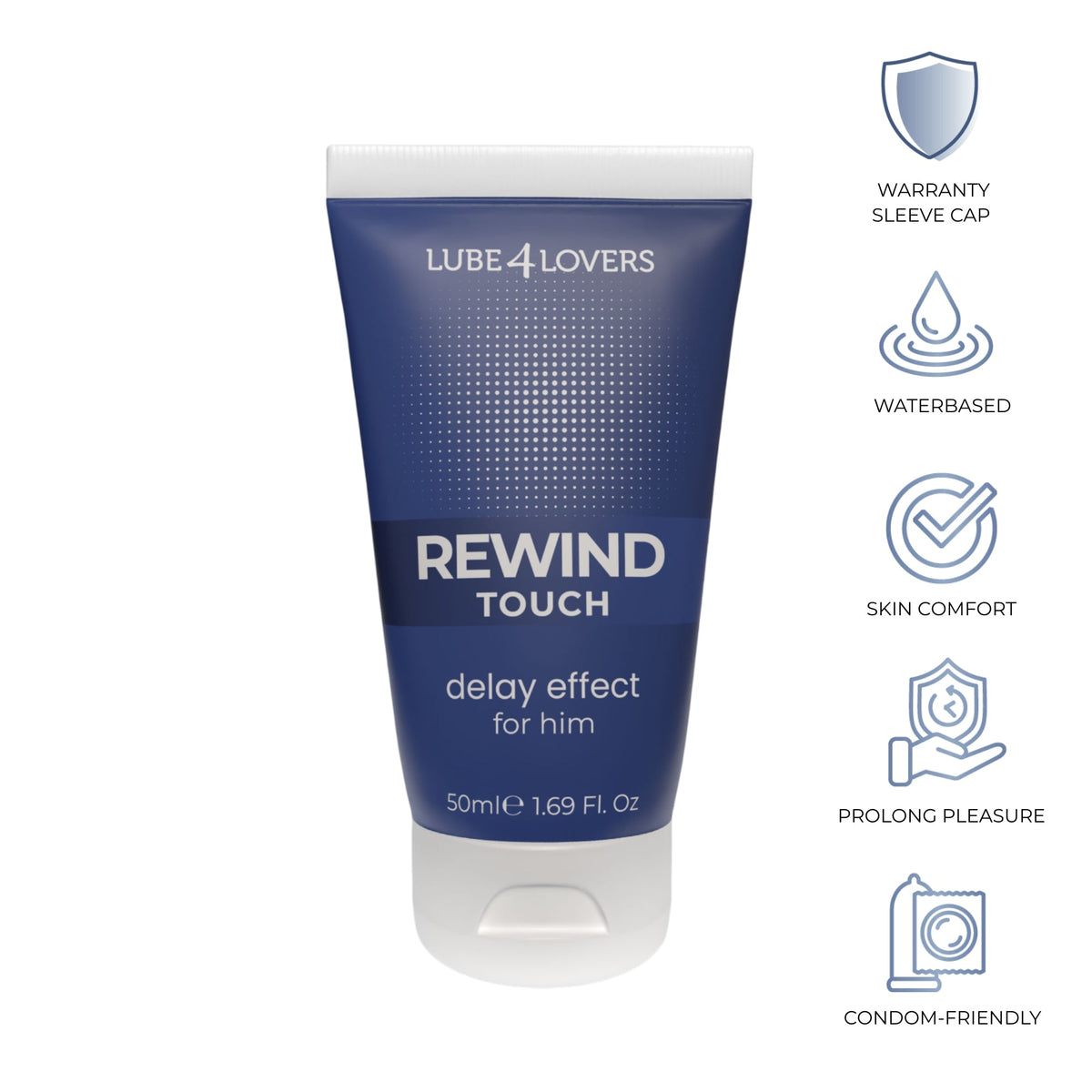 Gel Ritardante Uomo Rewind Touch 50 ml