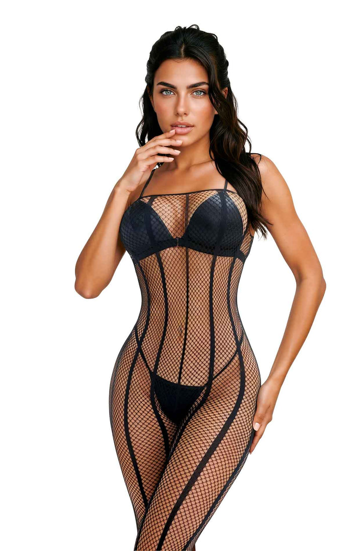 Sexy Lovela Overall S/L von Softline | Catsuits und Bodystockings