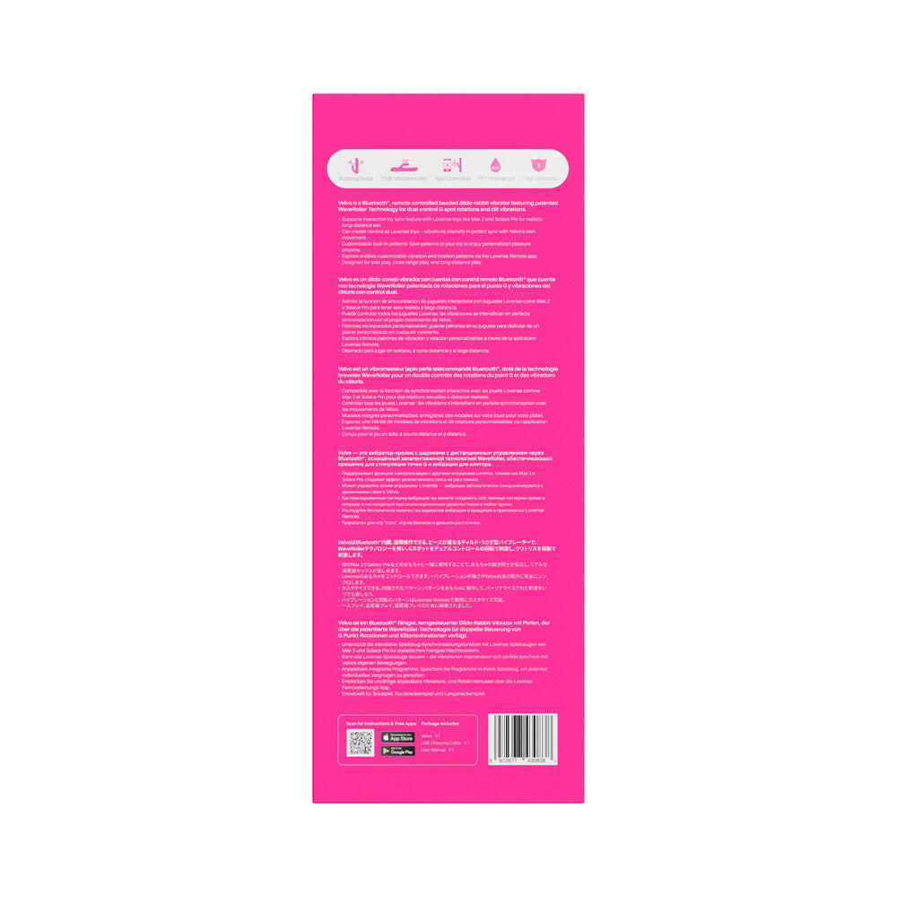 Lovense Velvo Rabbit-Vibrator