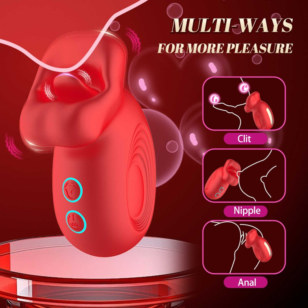 Cutie Biting Mouth Clitoral Vibrator by B-series | Clitoral Stimulators, photo 10