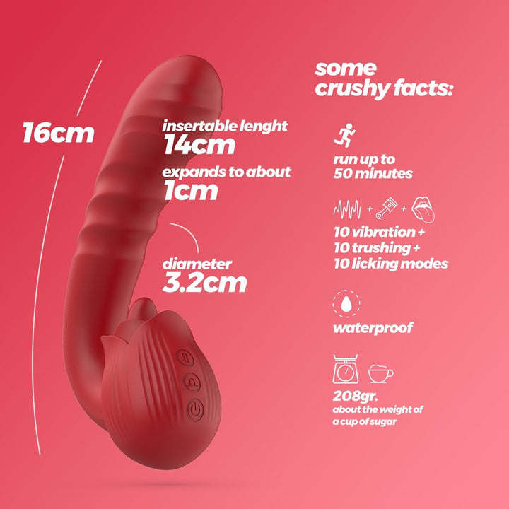 Vibratore Doppia Stimolazione Osiria