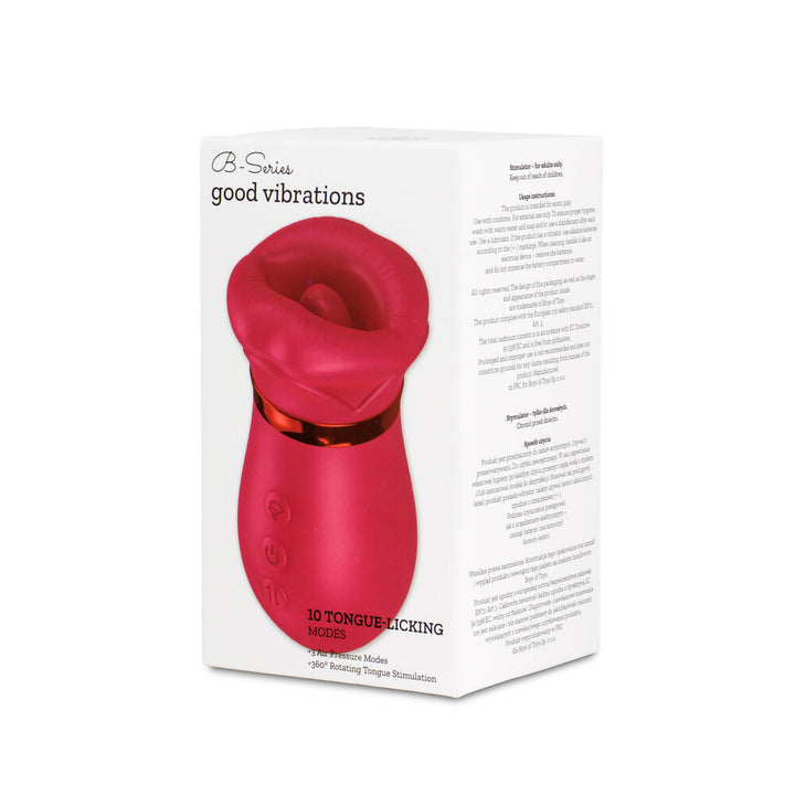 Tongue Licking Vibratore Clitoride di B-series | Succhia Clitoride, foto 8