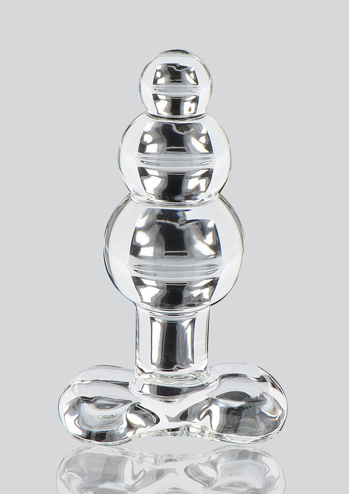 Crystal Jewel glass anal plug