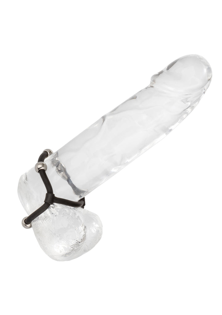 Beaded Dual Silicone Maximizer cock ring