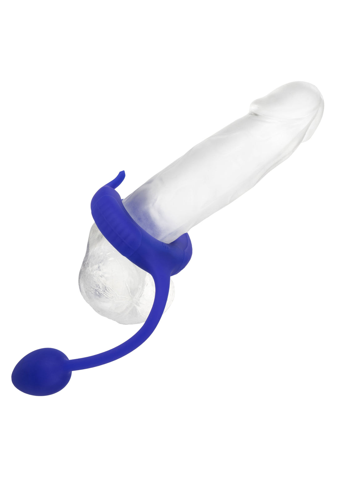 Admiral Weighted Cock Ring phallic ring with plug