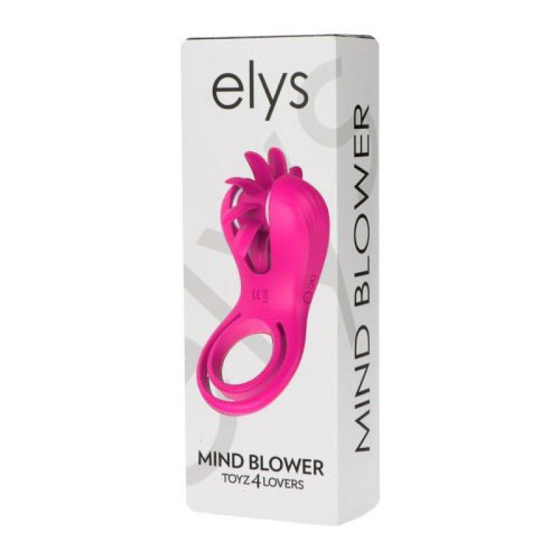 Mind Blower phallic ring with clitoral stimulator