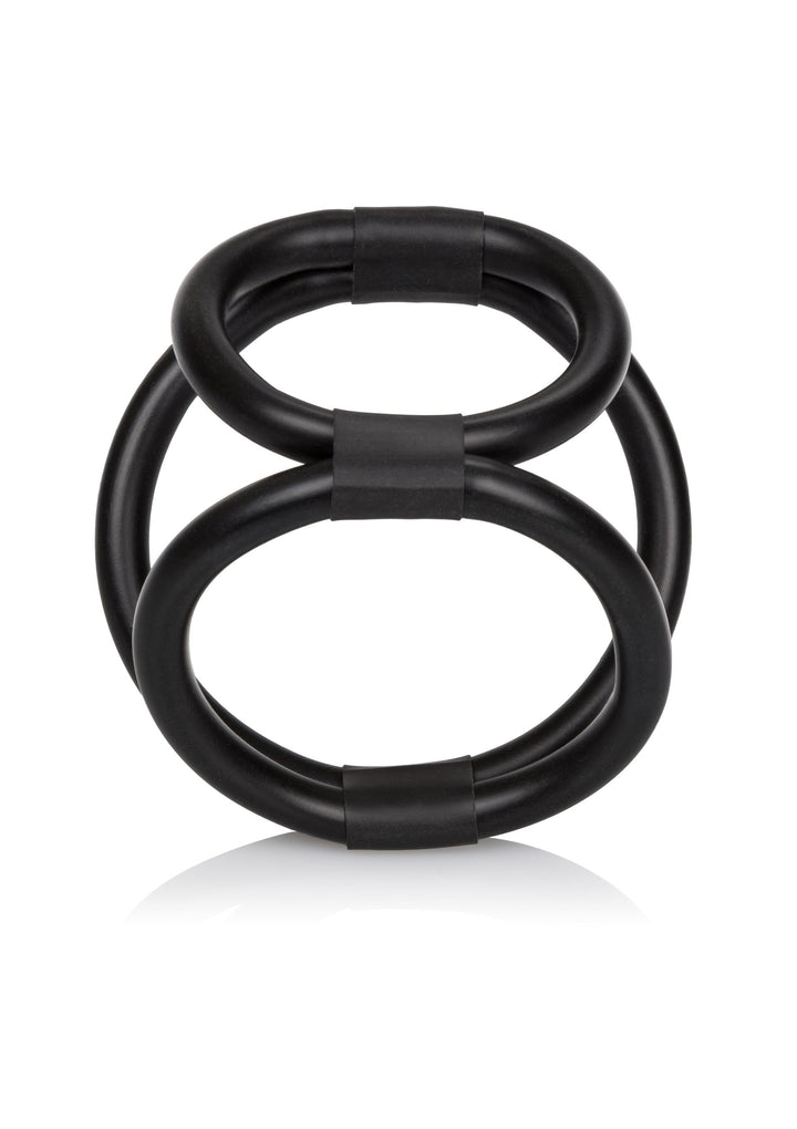 Cock cage silicone phallic ring