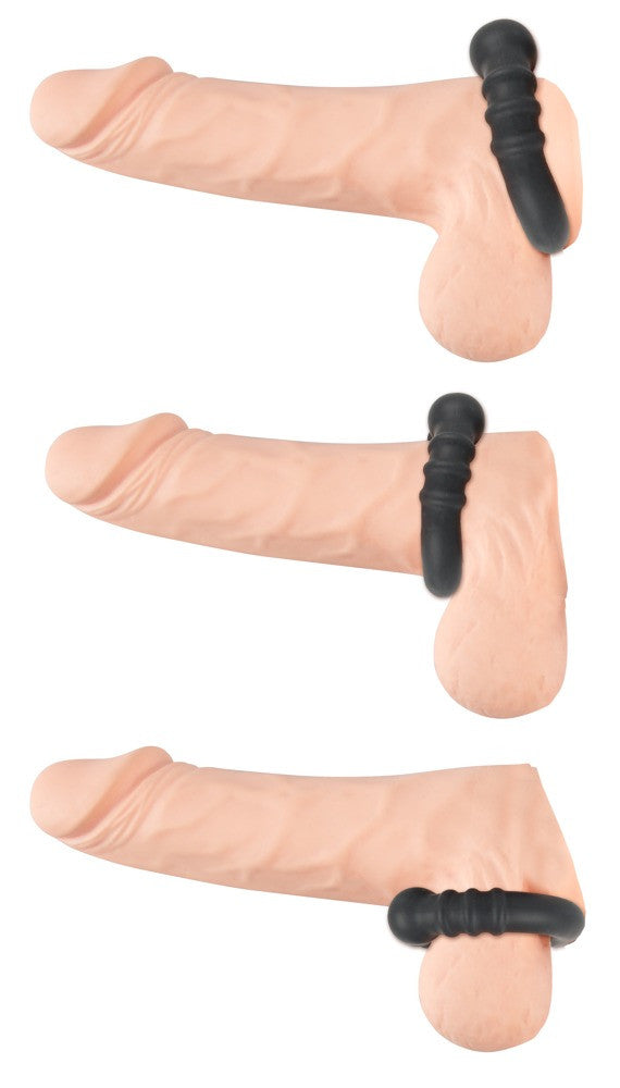 Cock ring Silicone Steel Rings kit