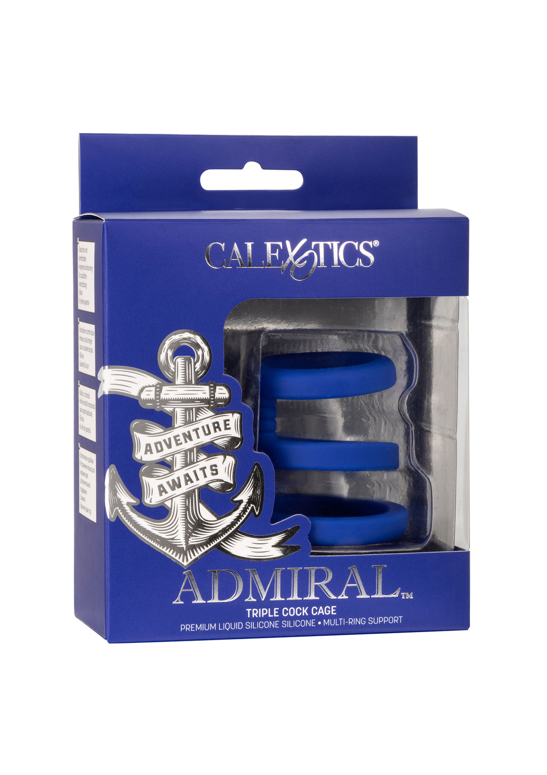 Admiral Triple Cock Cage triple cock ring