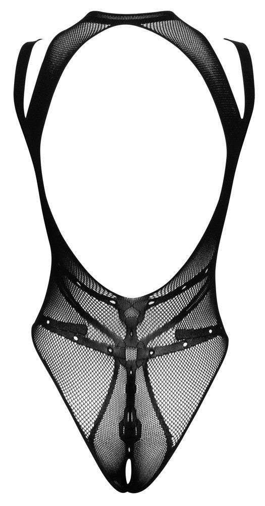 Mesh thong bodysuit Body ouvert