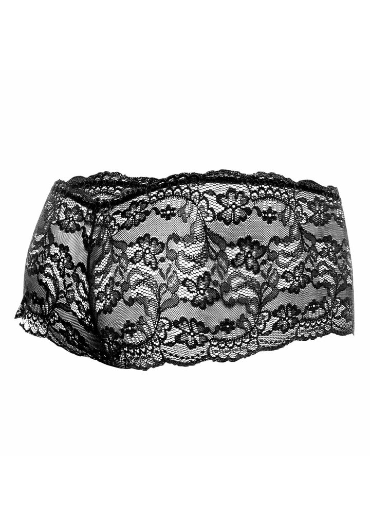 Rose Lace Boy Short lace boxer shorts