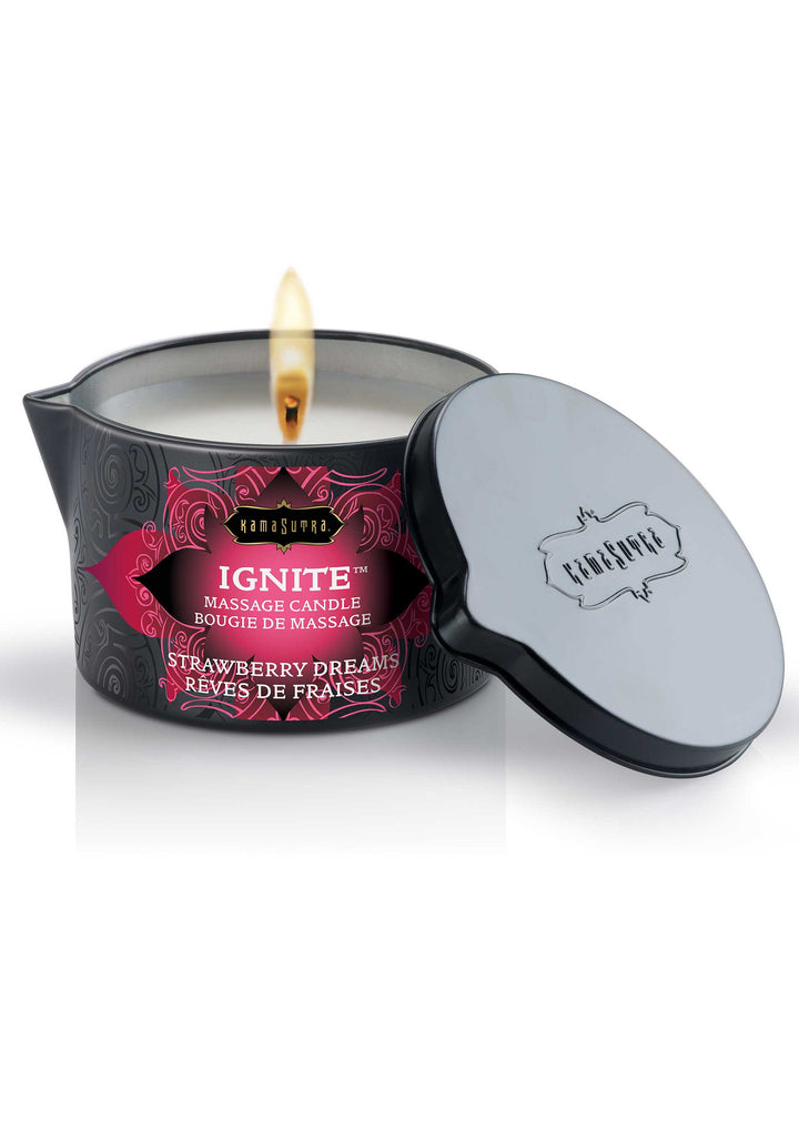 Strawberry Massage Candle 170gr
