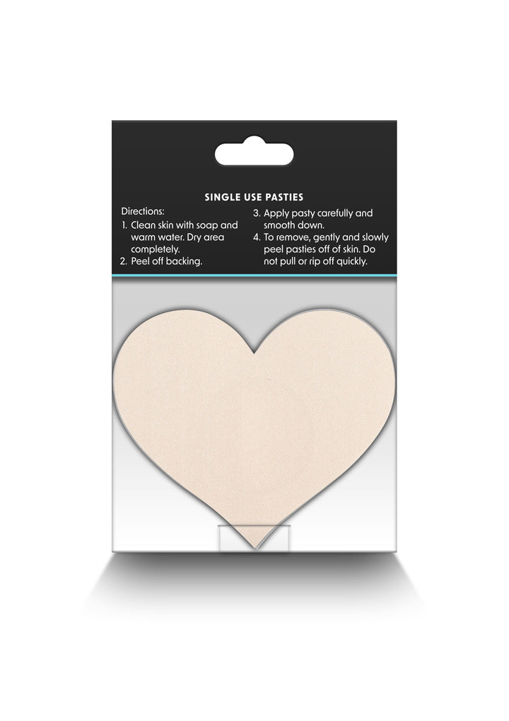 Heart-shaped nipple covers Pasties Heart I Assort 4 Pair