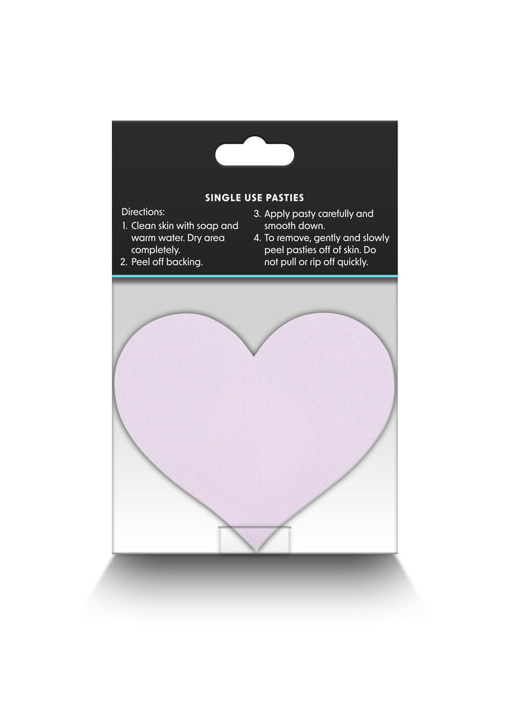 Heart-shaped nipple covers Pasties Heart II Assort 4 Pair