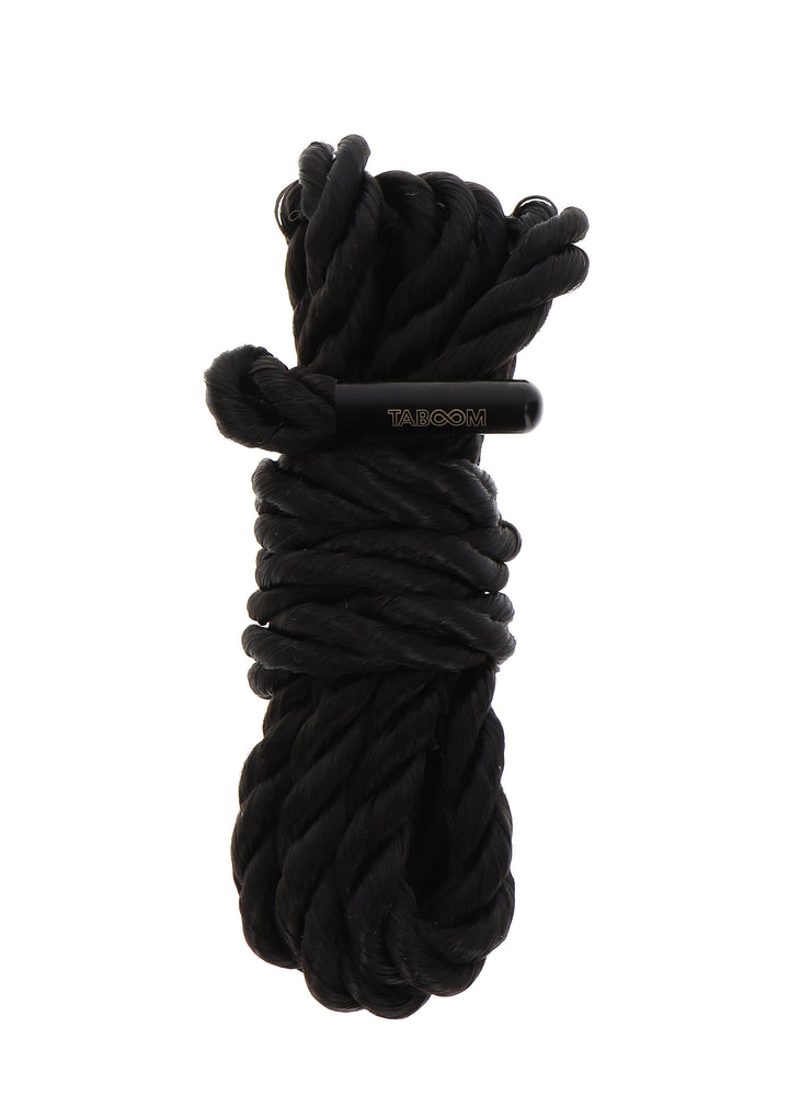 Black Bondage Rope Rope 1.5 meter 7 mm