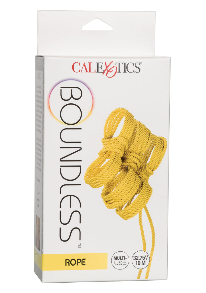 Yellow bondage constrictive rope Boundless Rope 10M