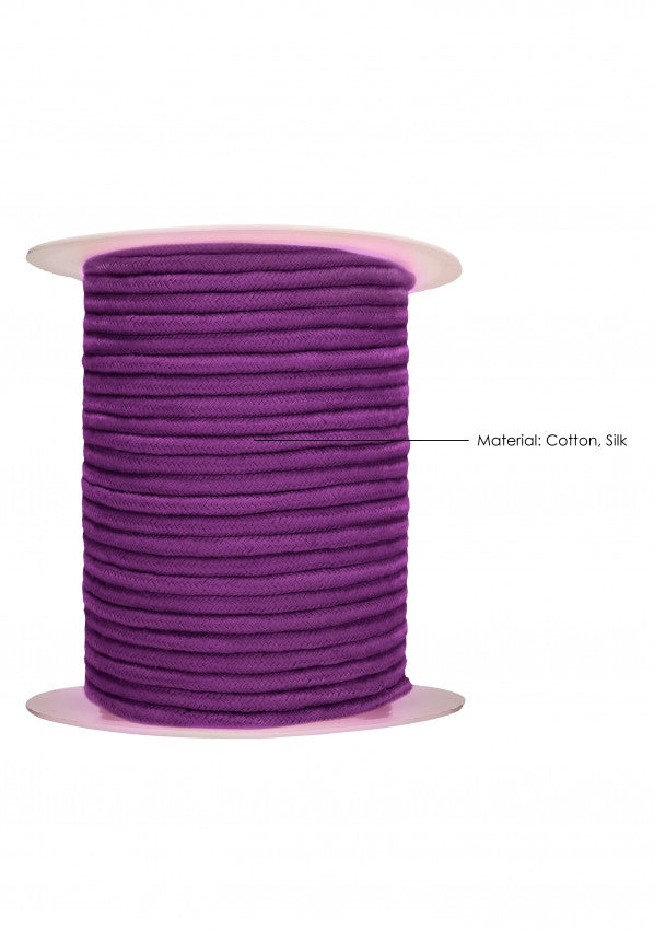 Ouch shibari rope - Bondage Rope - 100 Meters - Purple