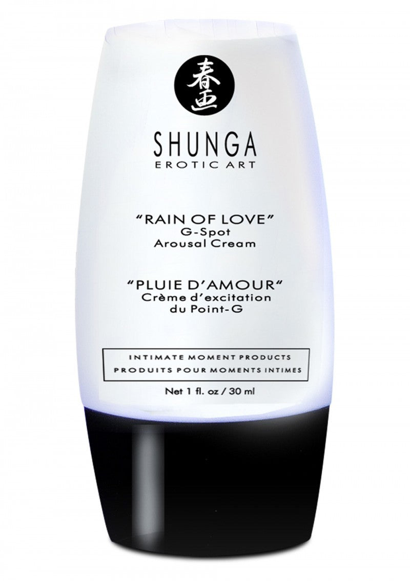 Crema gel stimolatore vaginale lubrificante shunga rain of love stimolatore per punto g 30 ml