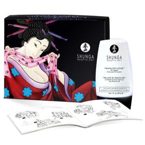 Crema gel stimolatore vaginale lubrificante shunga rain of love stimolatore per punto g 30 ml