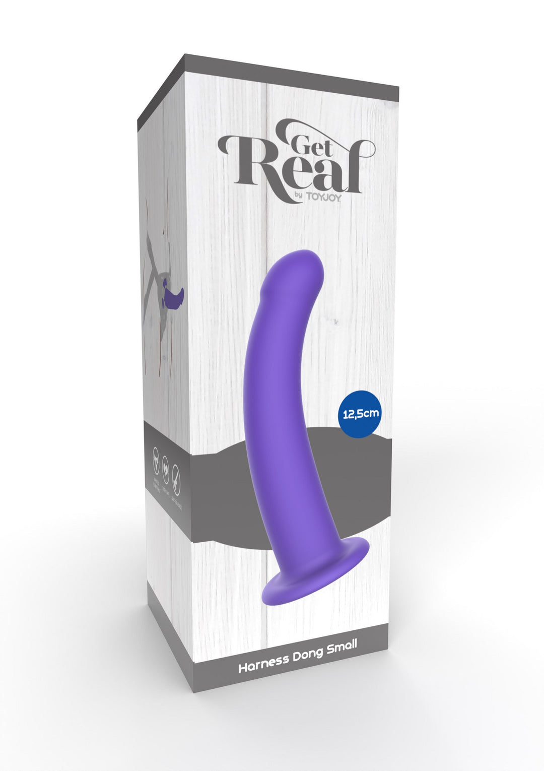 Dildo with suction cup Harness Dong S - 12.5cm