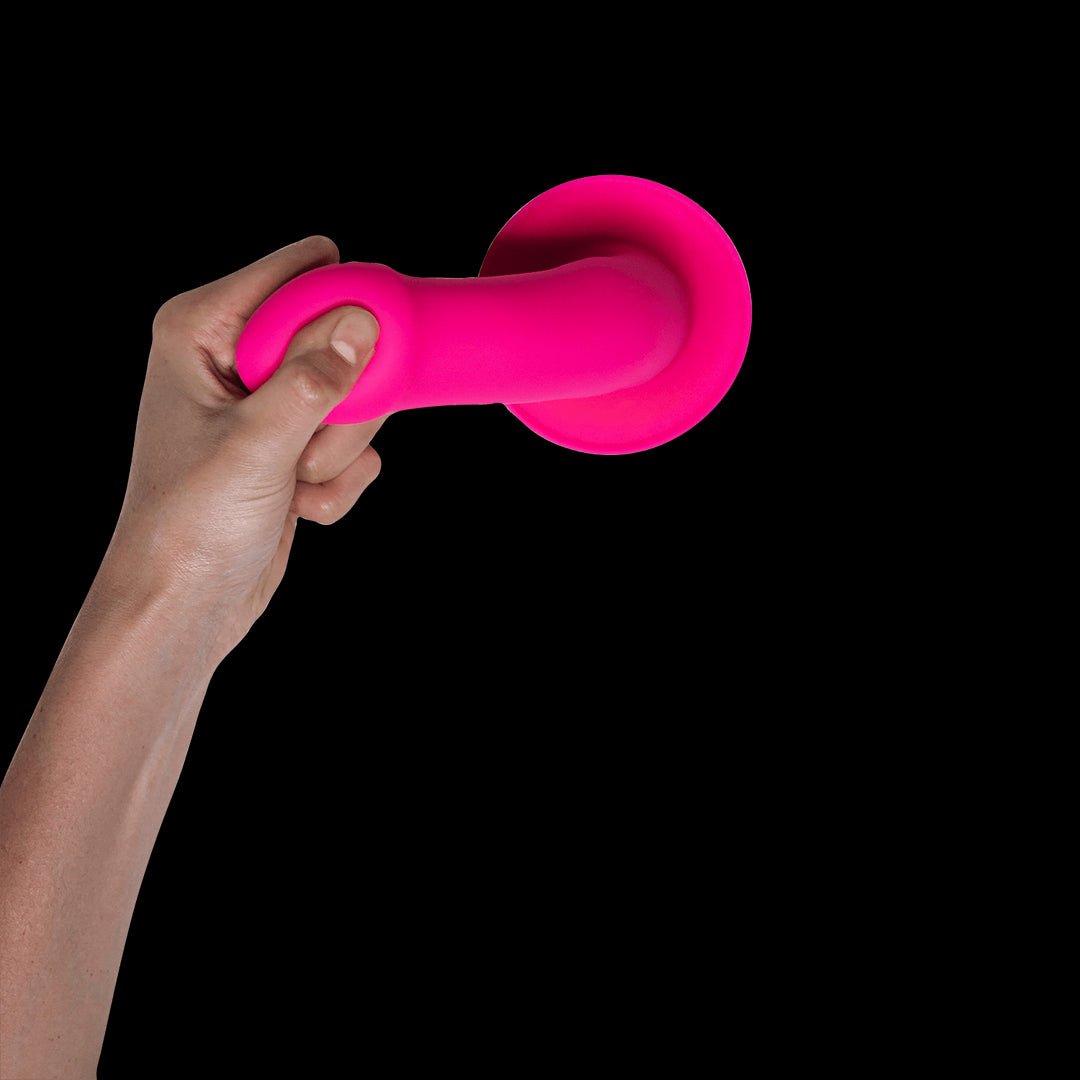 Dildo con ventosa Hitsens Fucsia - 16,8