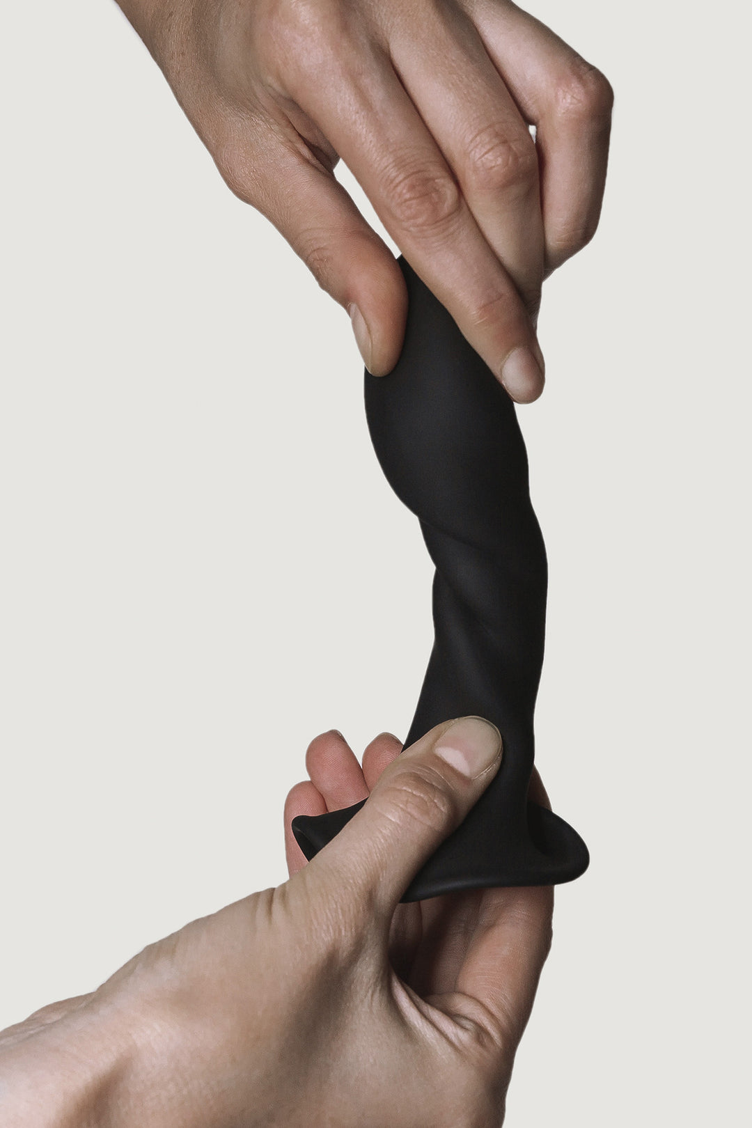 Dildo con ventosa Hitsens Nero - 13cm