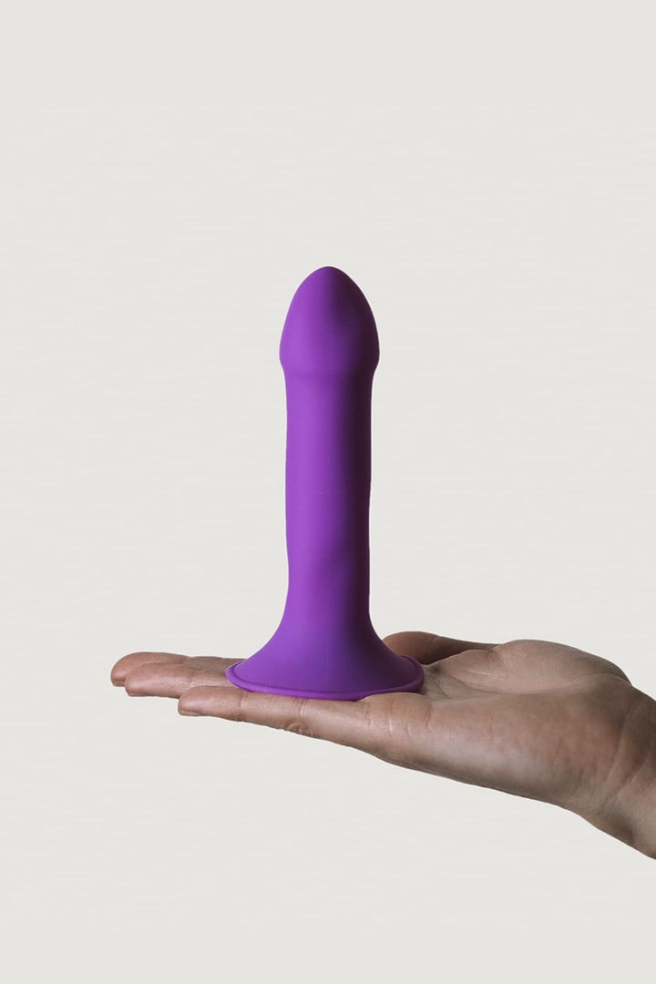 Dildo with suction cup Hitsens Purple - 13.5cm