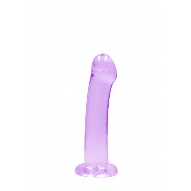 Dildo with purple suction cup Non Realistic Dildo Suction Cup - Purple 17 cm