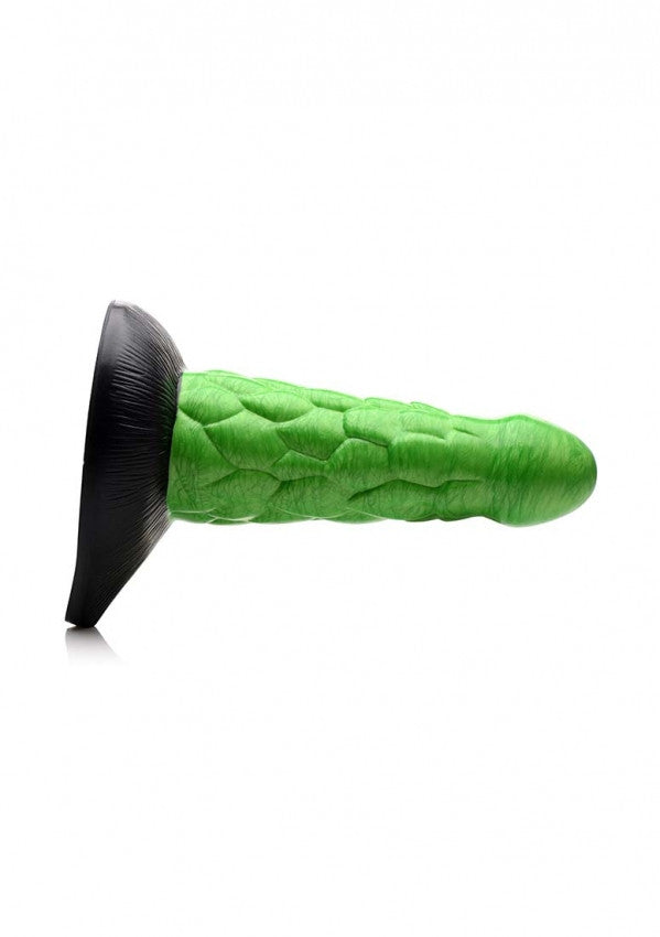 XR Dildo rettiliano Radioactive Reptile Thick Scaly - 19cm