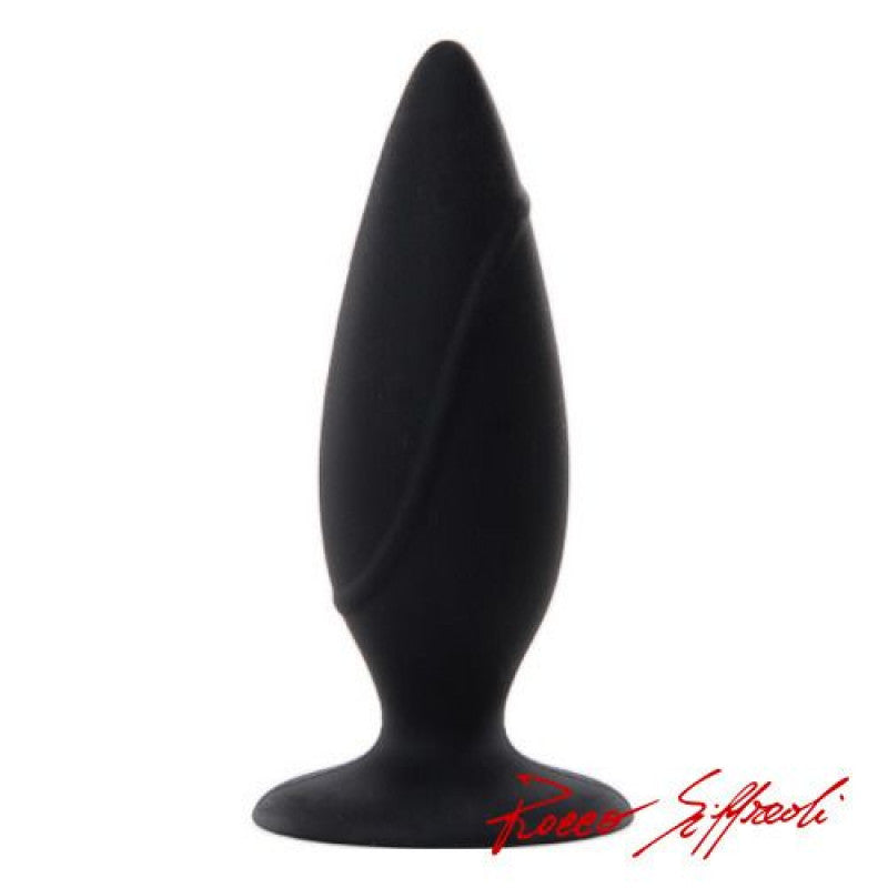 Fallo anale liscio in silicone con ventosa Rocco anal plug large