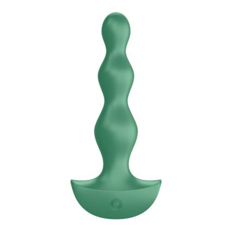 Lolli Plug 2 Green vibrating anal dildo