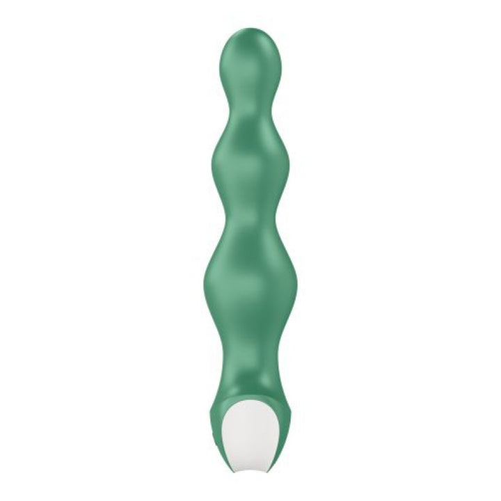 Lolli Plug 2 Green vibrating anal dildo